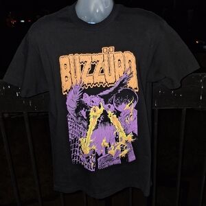 BUZZURD Rock Band T Shirt Size Large